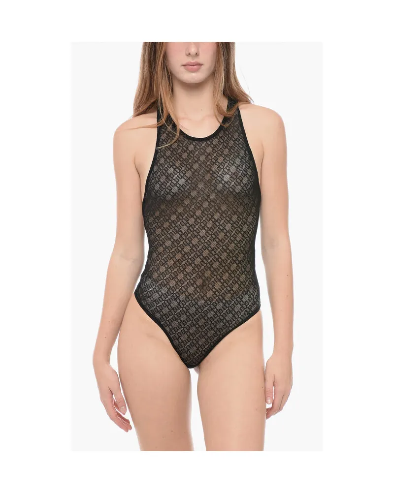 Palm Angels Underwear-Body - Schwarz Schwarz