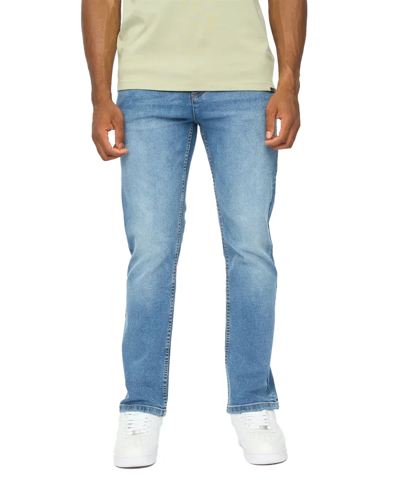 Duck and Cover Janstar" Jeans für Herren (Steinwaschen Marineblau