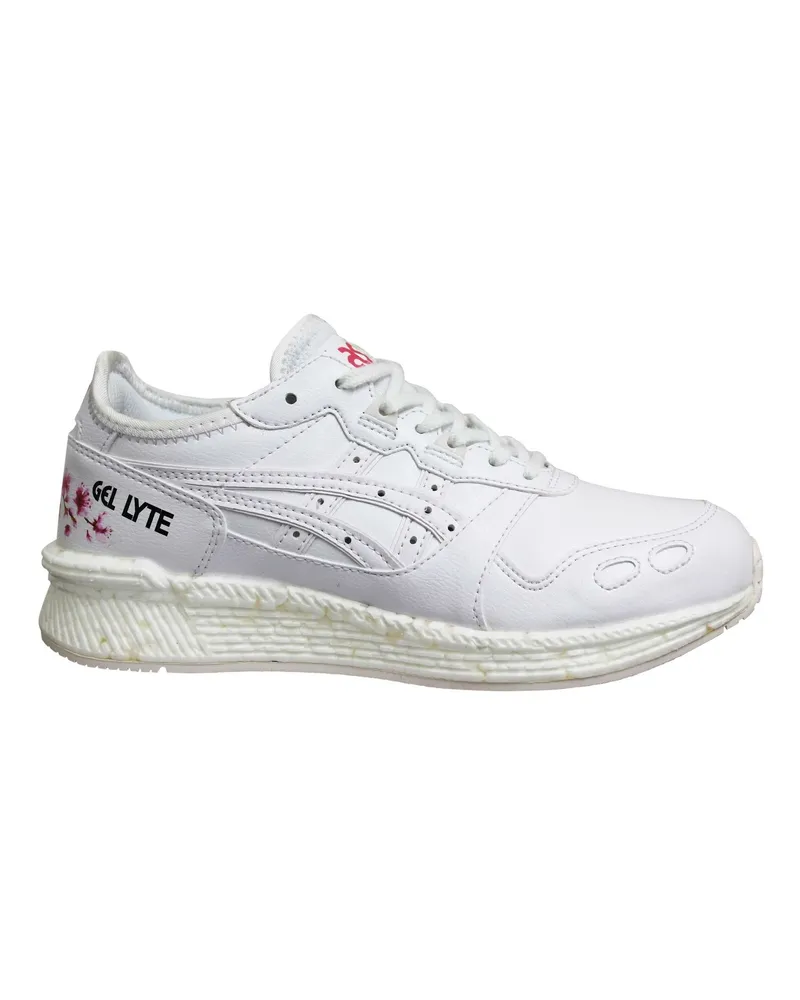 Asics tiger Hyper Gel-Lyte Womens White Running Trainer Weiß