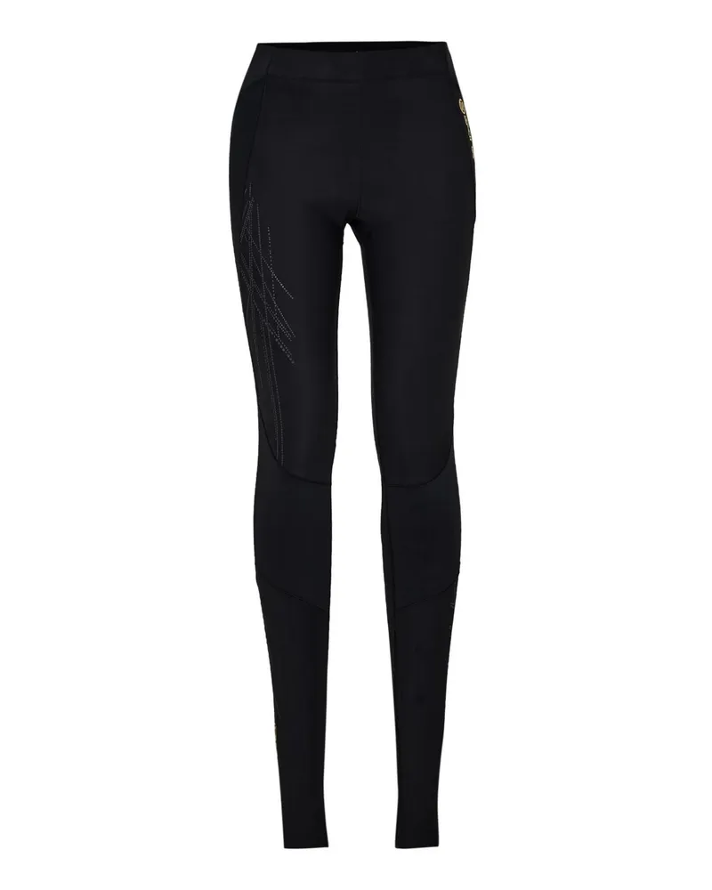 Skins Damen  Lange Leggings in Schwarz Schwarz
