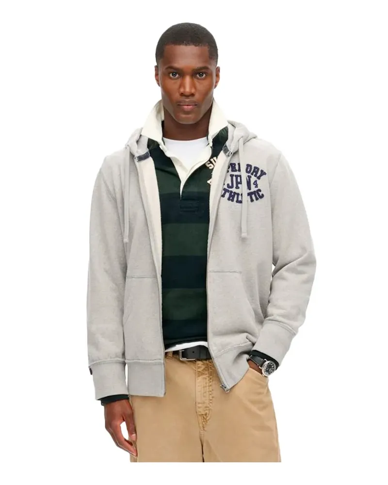 Superdry. Herren Vintage Sport-Sweatshirt Grau