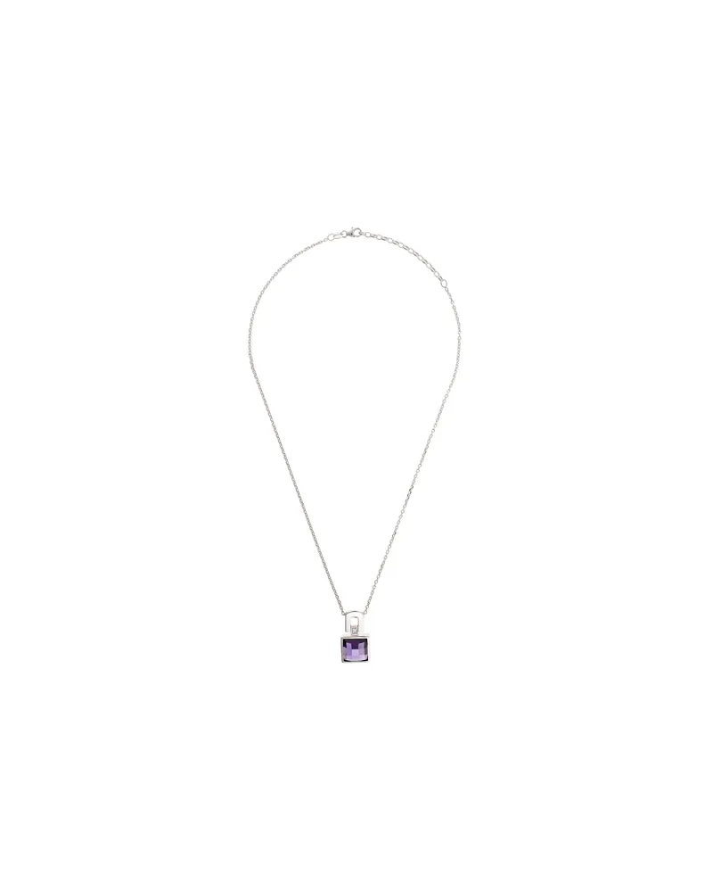 Orphelia Damen-Anhänger Sterling-Silber 925 mit Kette – Weiß ZH-4617 Weiß