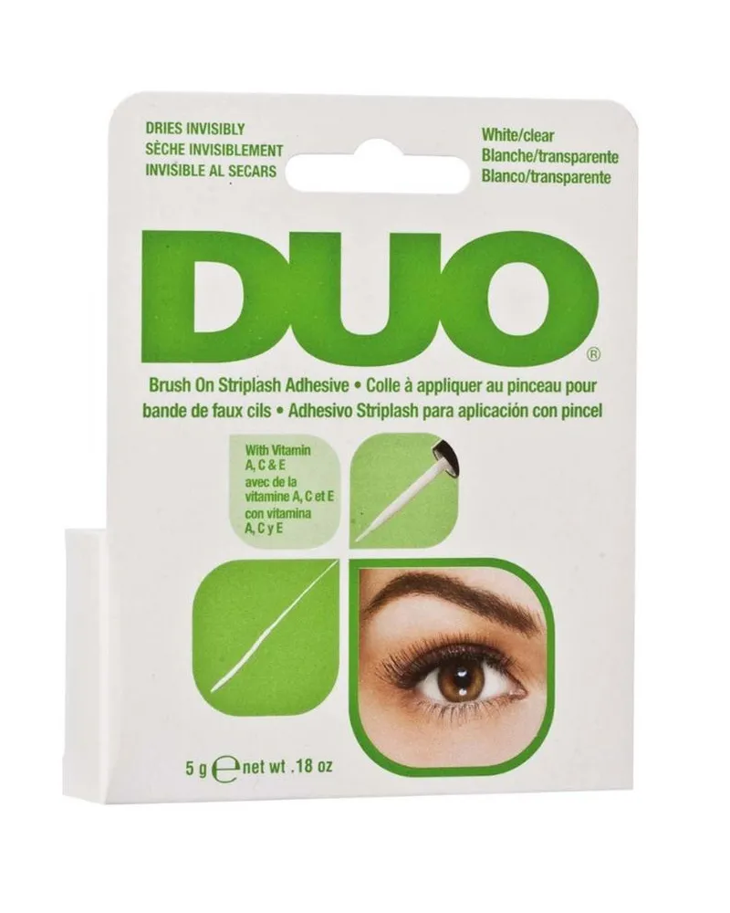 ARDELL Duo Brush Striplash Wimpernkleber mit Pinsel, Clear, 5 g 