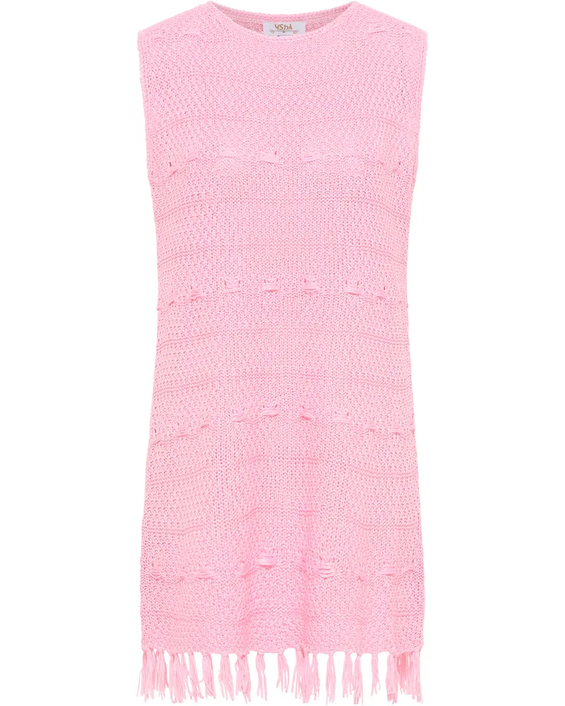 Usha Strickkleid Damen rosa Rosé