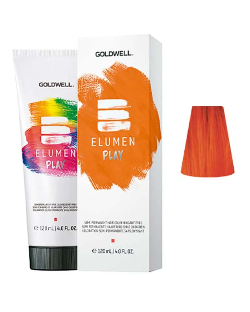 Goldwell Elumen Play Semi Permanent Hair Color Oxidant-free #orange 120 ml 