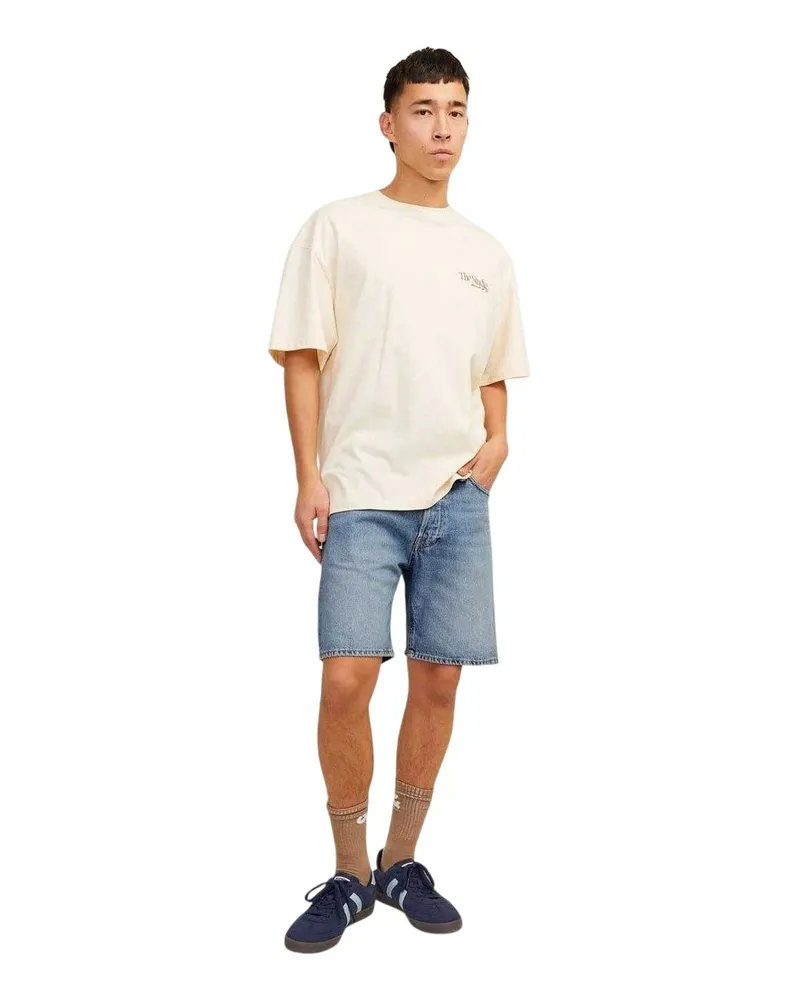 Jack & Jones Jack And Jones - Jeansshorts für Herren (Blaues Denim Mittelblau
