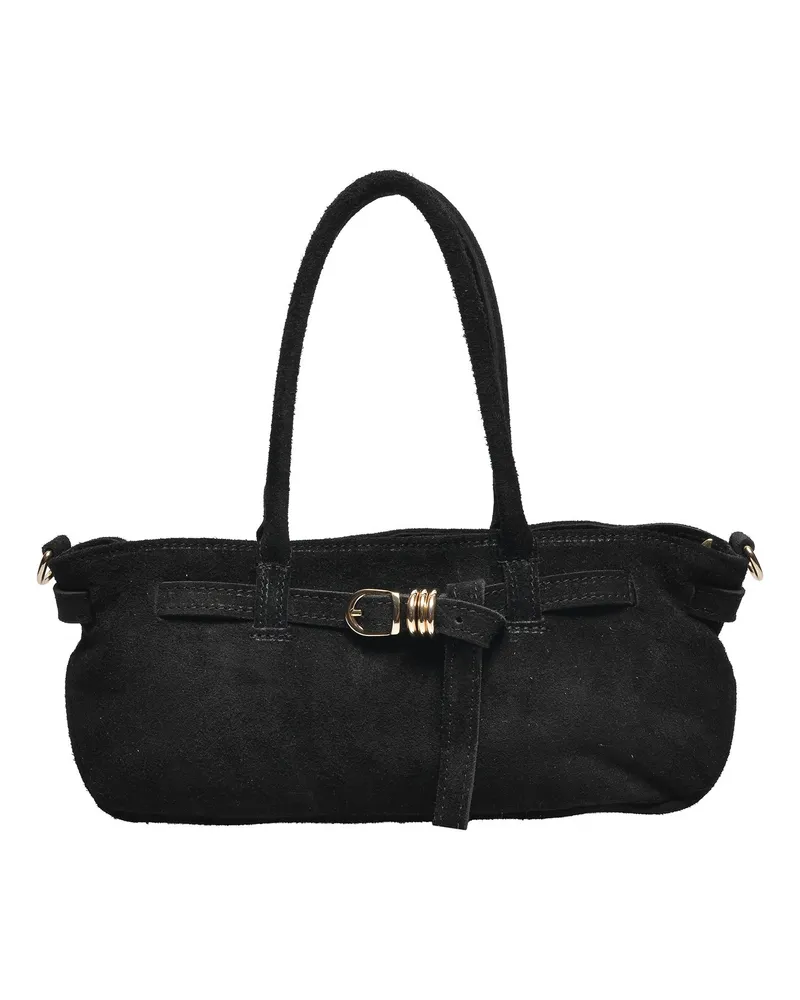 Luisa Vannini SCHWARZ Rindsledertasche Schwarz