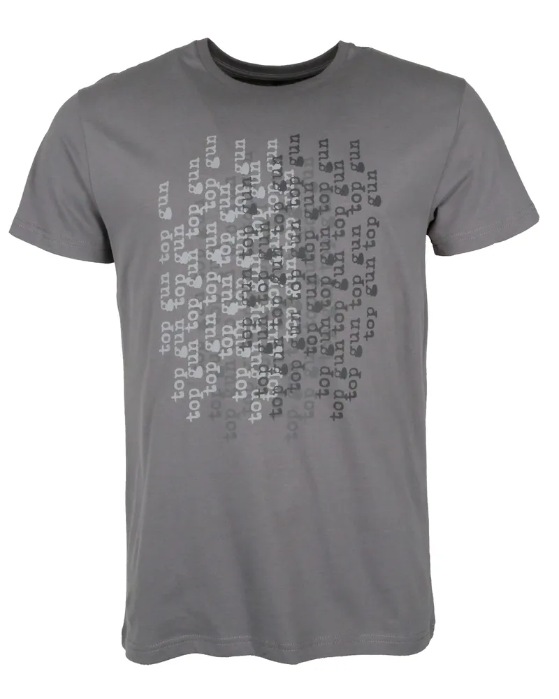 Top Gun T-Shirt TG20212001 Dunkelgrau