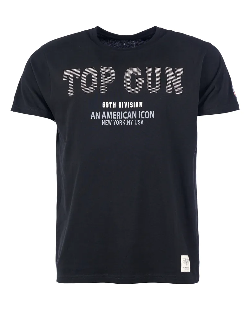 Top Gun T-Shirt TG20213006 Schwarz