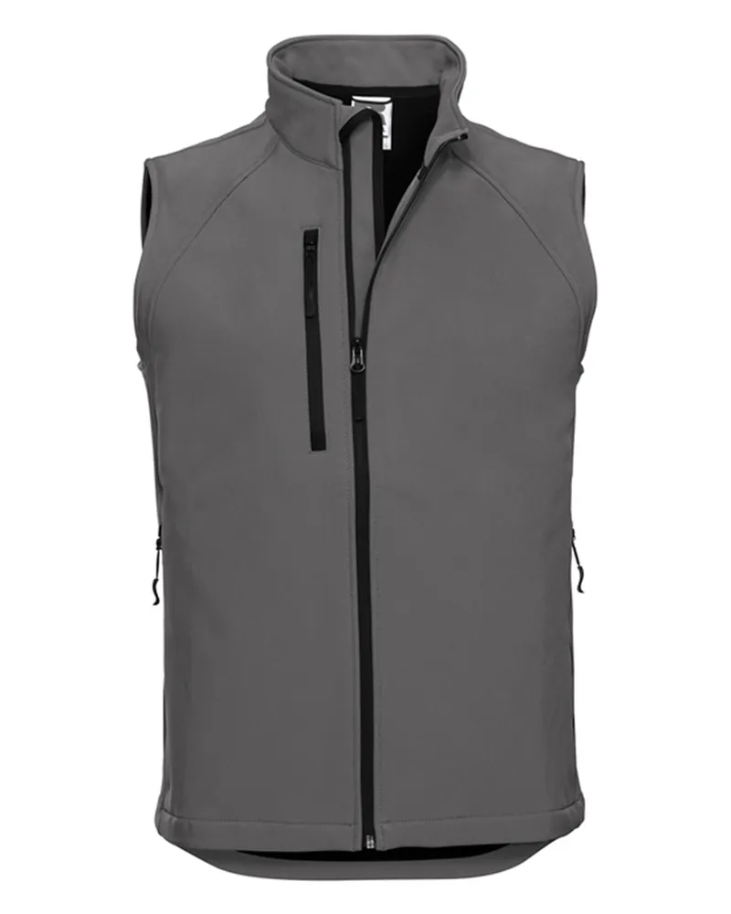 Russell Athletic Russell - Weste für Herren (Titanium-Grau unifarben Hellgrau