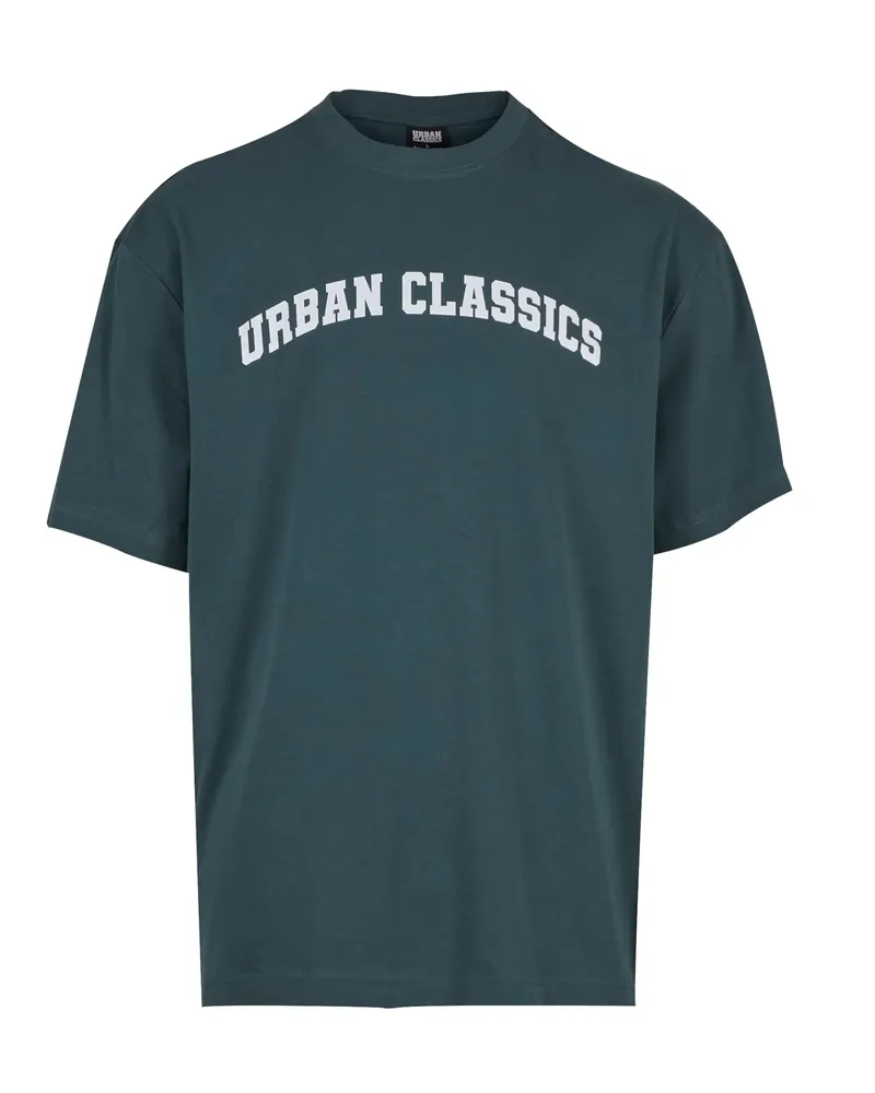 Urban Classics College" T-Shirt für Herren (Flaschengrün Grün