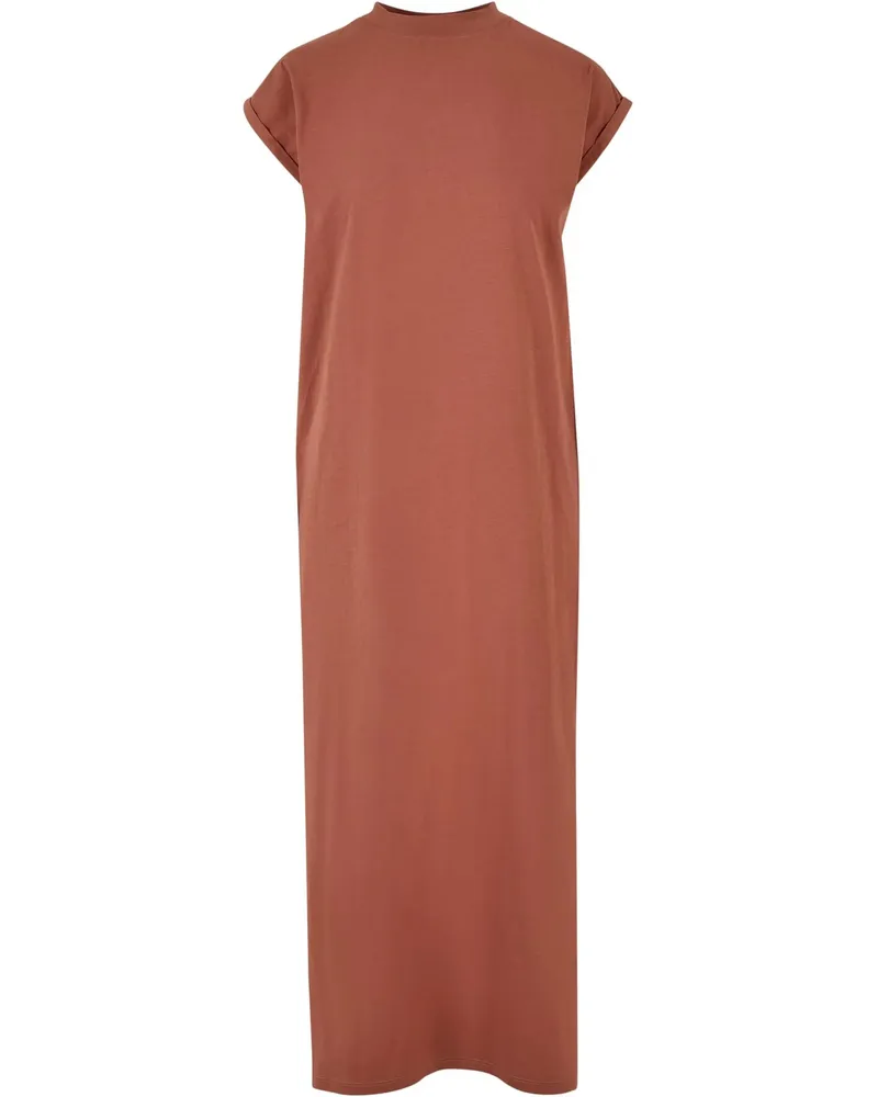 Urban Classics Kleid Überschnittene Schulter für Damen (Terrakotta Braun