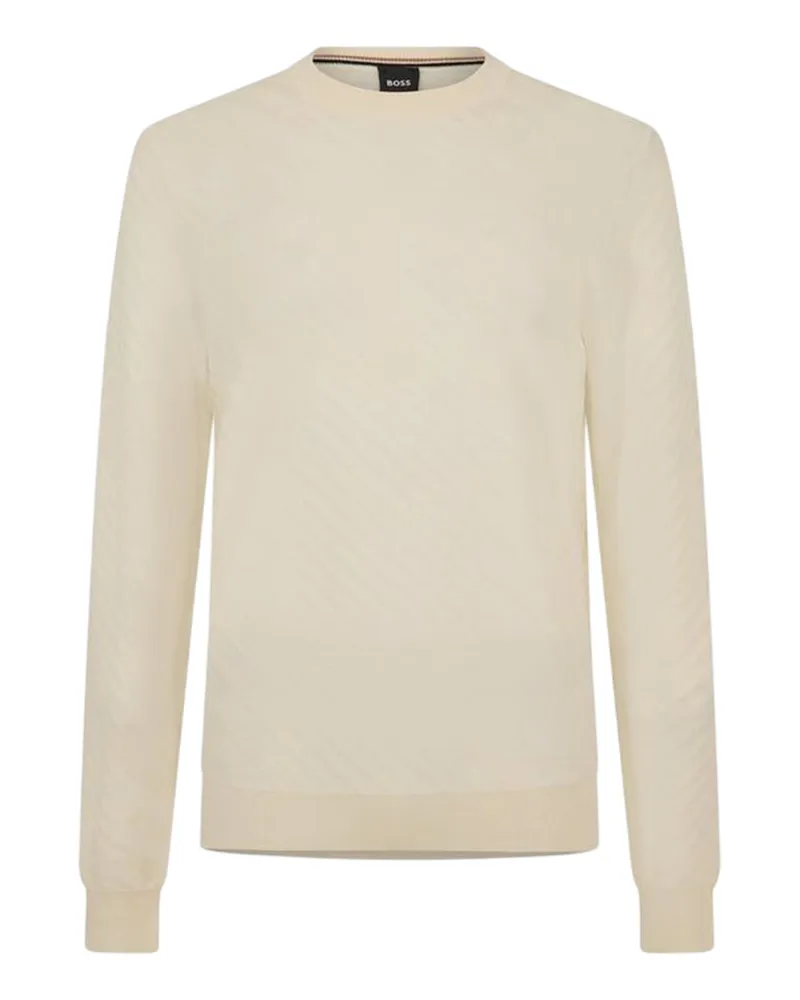 HUGO BOSS Oberteil für Herren, Jerseyware, Regulär (Weiß Weiß