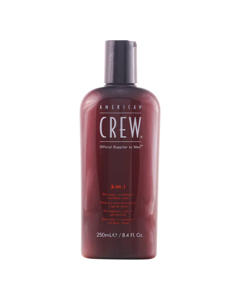 American Crew Crew 3 in 1 Shampoo, Conditioner & Duschgel 250 ml 