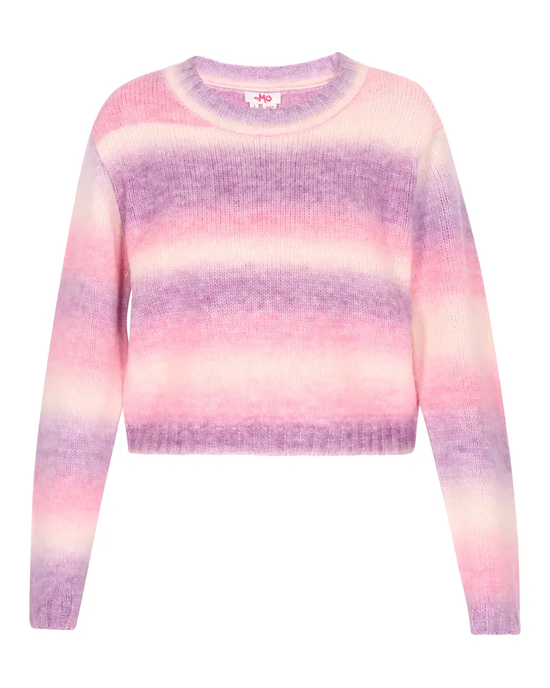 My Mo Pullover Damen Rosa Mehrfarbig Mehrfarbig
