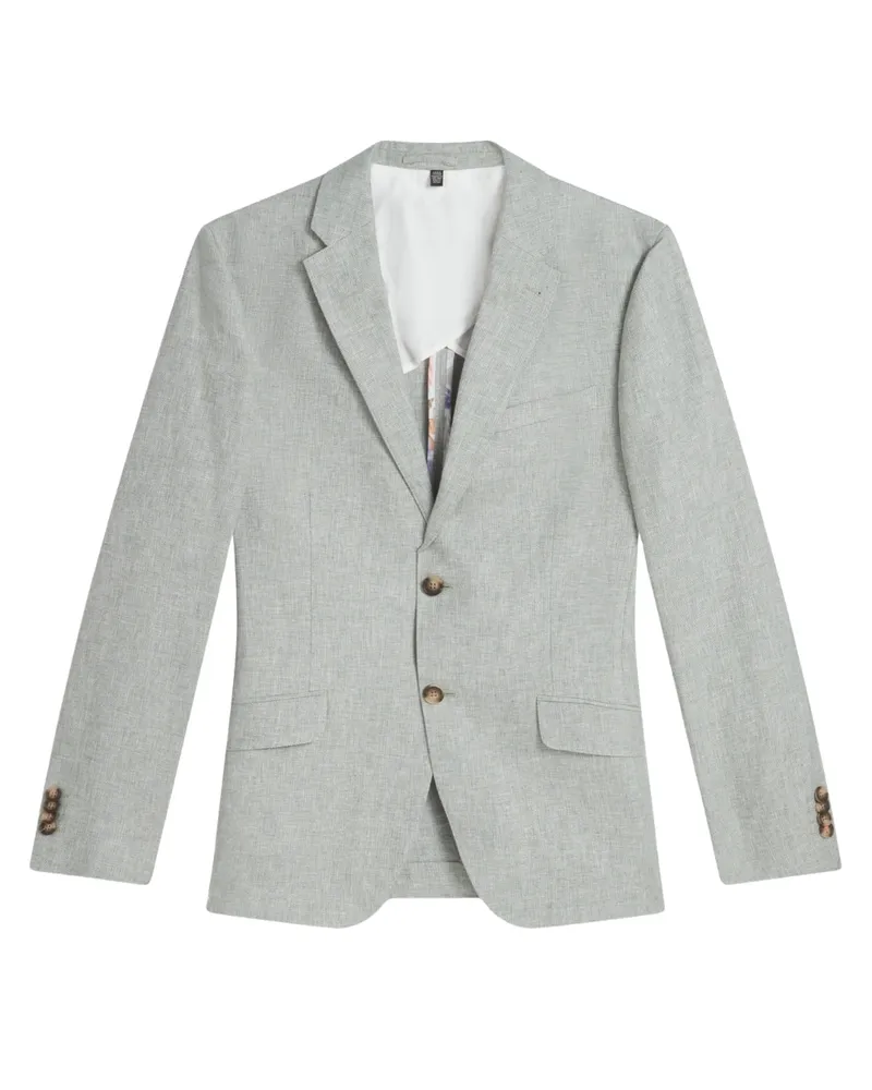 Ted Baker Kenleyj Stretch-Leinen-Blazer - Blassgrün Blassgrün