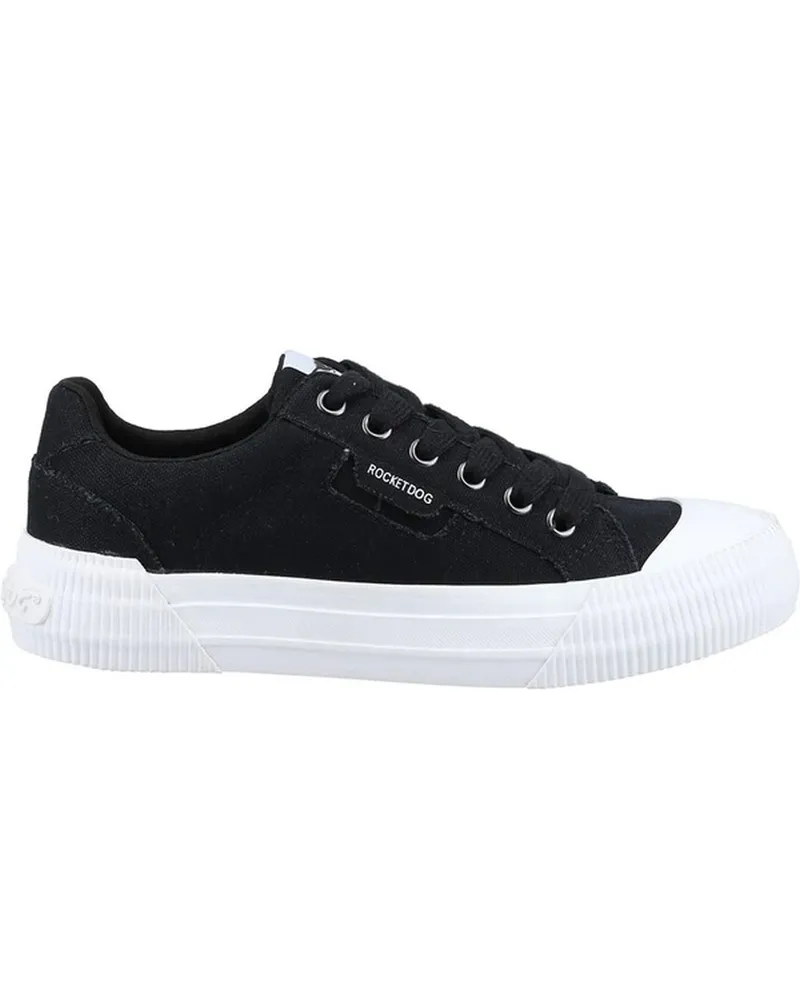 Rocket Dog Damen Sneaker "Cheery 12A", Canvas (Schwarz Schwarz