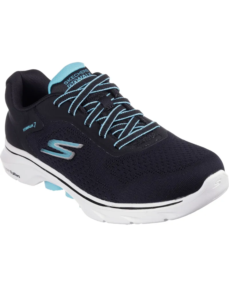 Skechers GO WALK 7 - Cosmic Waves Turnschuhe Schwarz