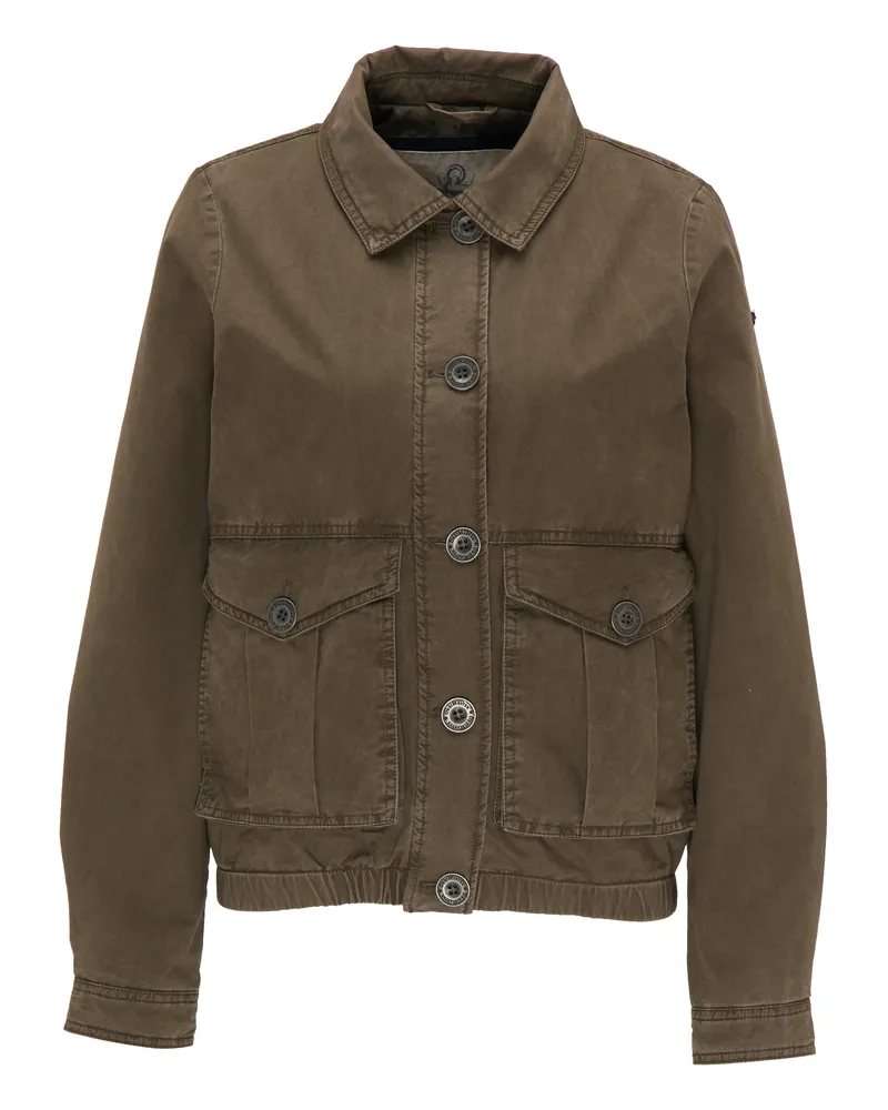 DreiMaster leichte Jacke Damen militärisch oliv Oliv