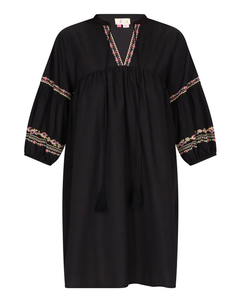 IZIA Kleid Damen schwarz Schwarz