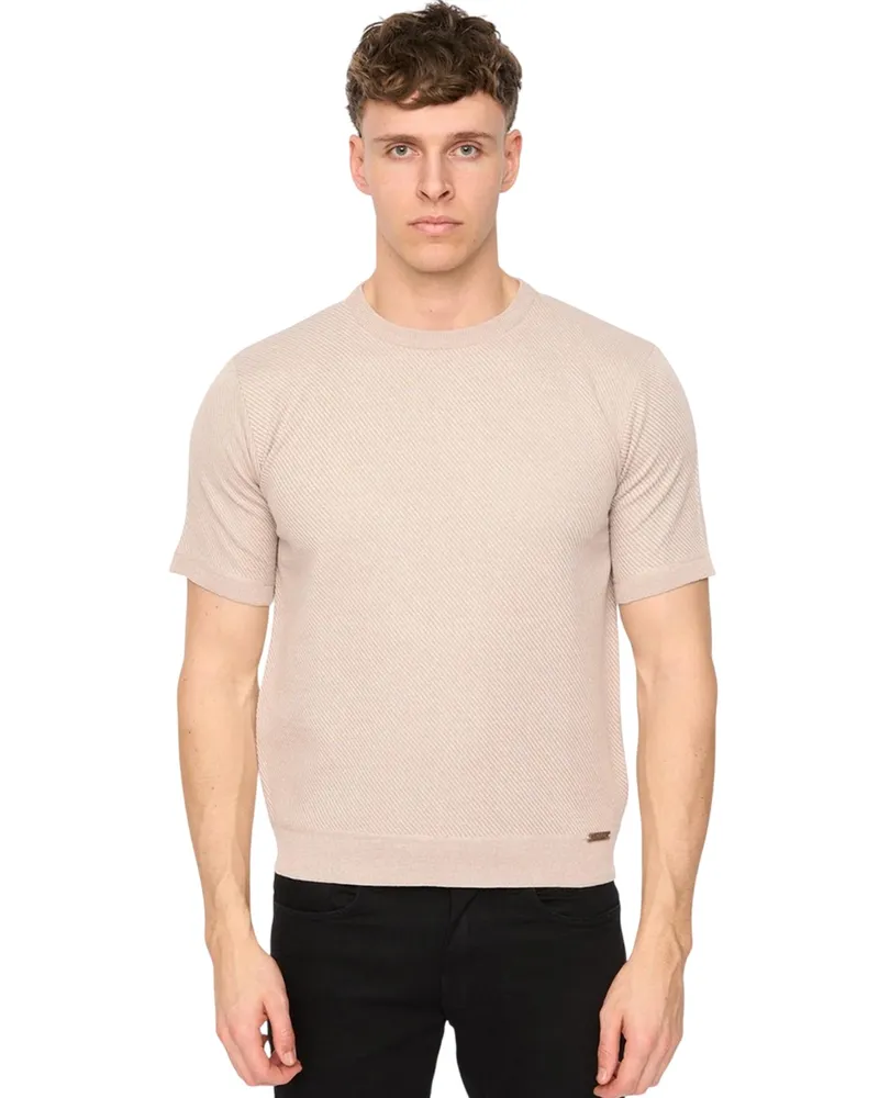 Duck and Cover Marvela" T-Shirt für Herren, Jerseyware (Steinfarben Steingrau