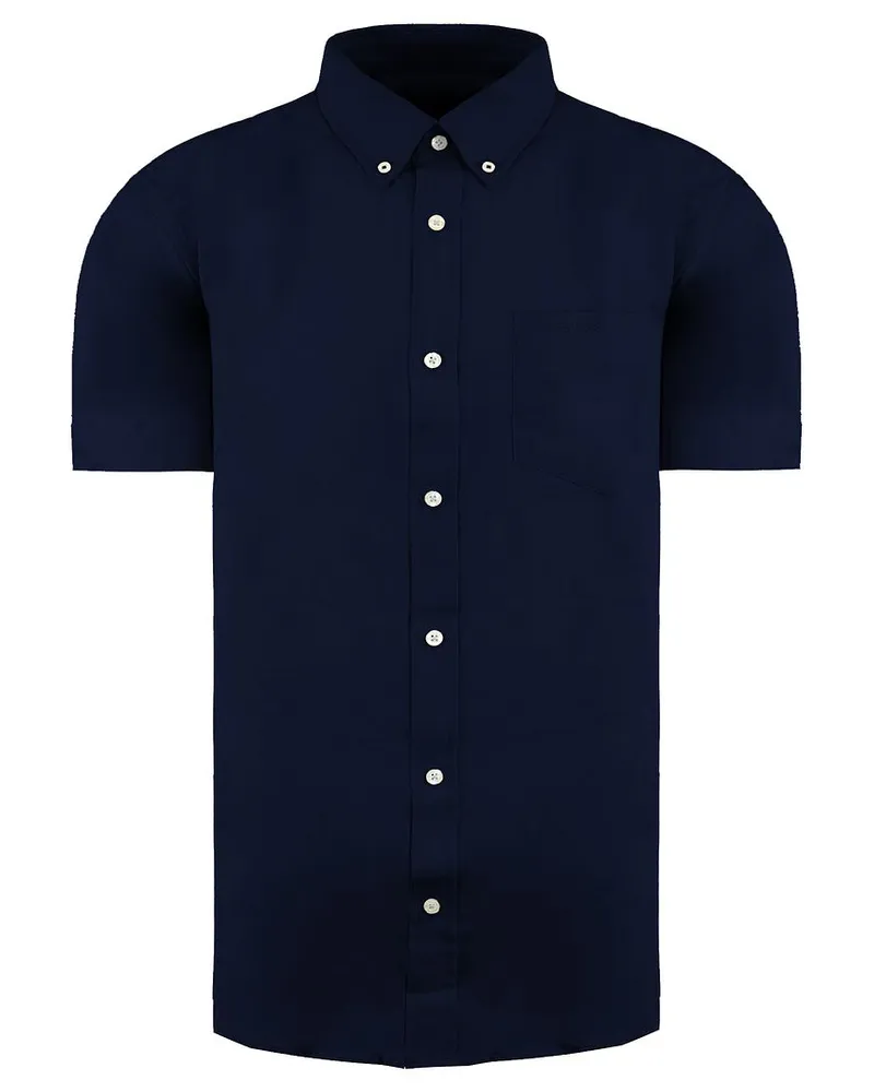 Ben Sherman Oxford Mens Navy Shirt Marineblau