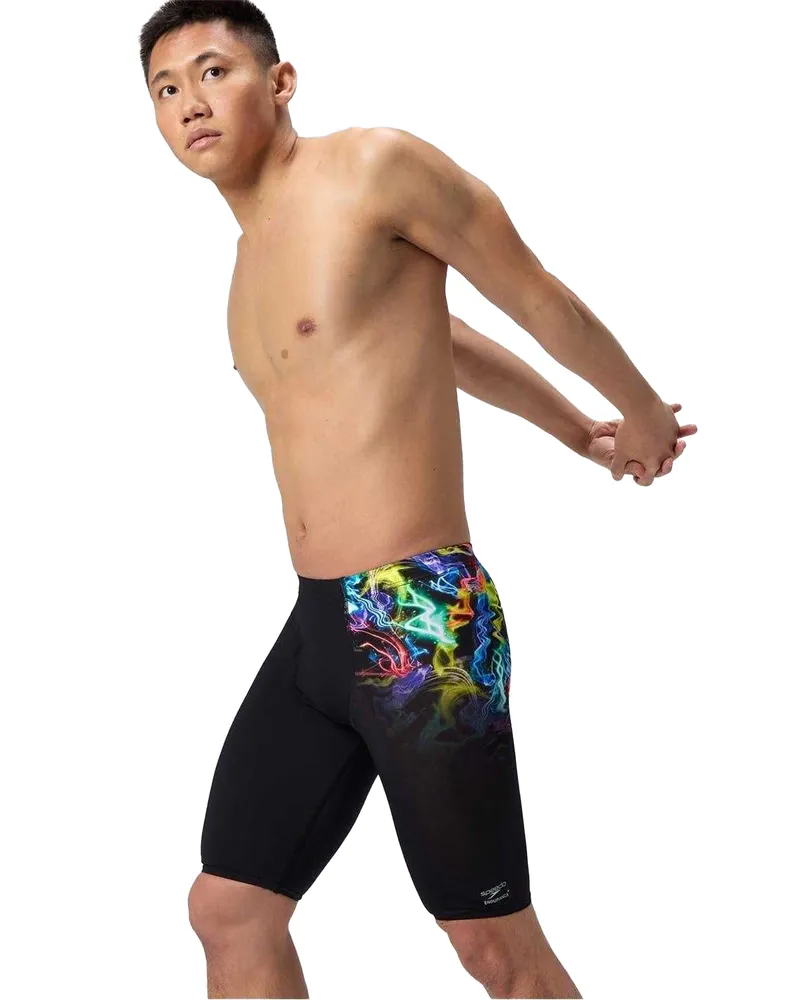 Speedo Jammer-Shorts für Herren, Schmal (Schwarz Schwarz