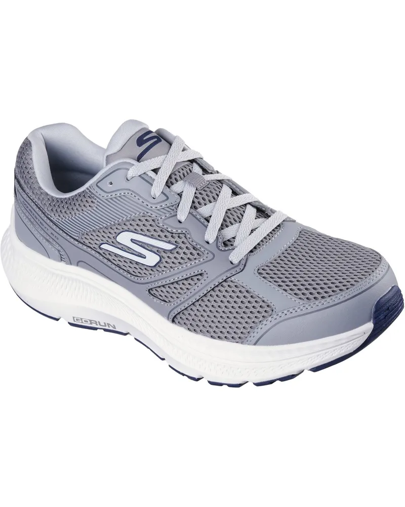 Skechers Go Run Consistent 2.0 Mapleton Leder Herren Graue Sportschuhe Grau
