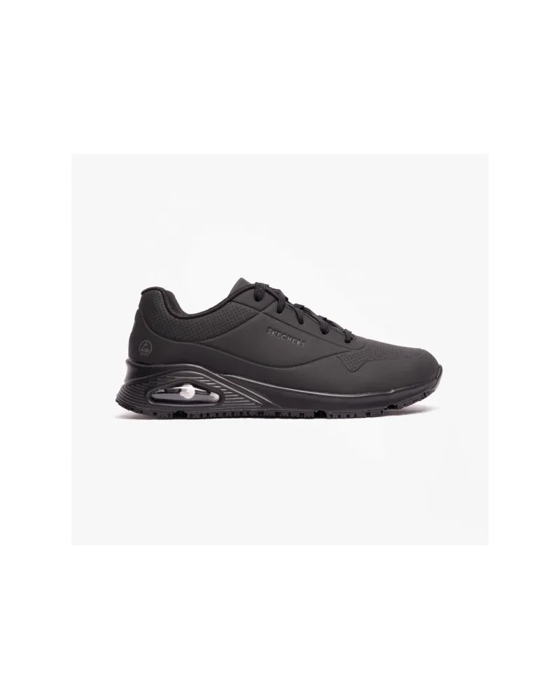 Skechers 200054EC UNO SR - SUTAL Herren-Sneaker Schwarz Schwarz