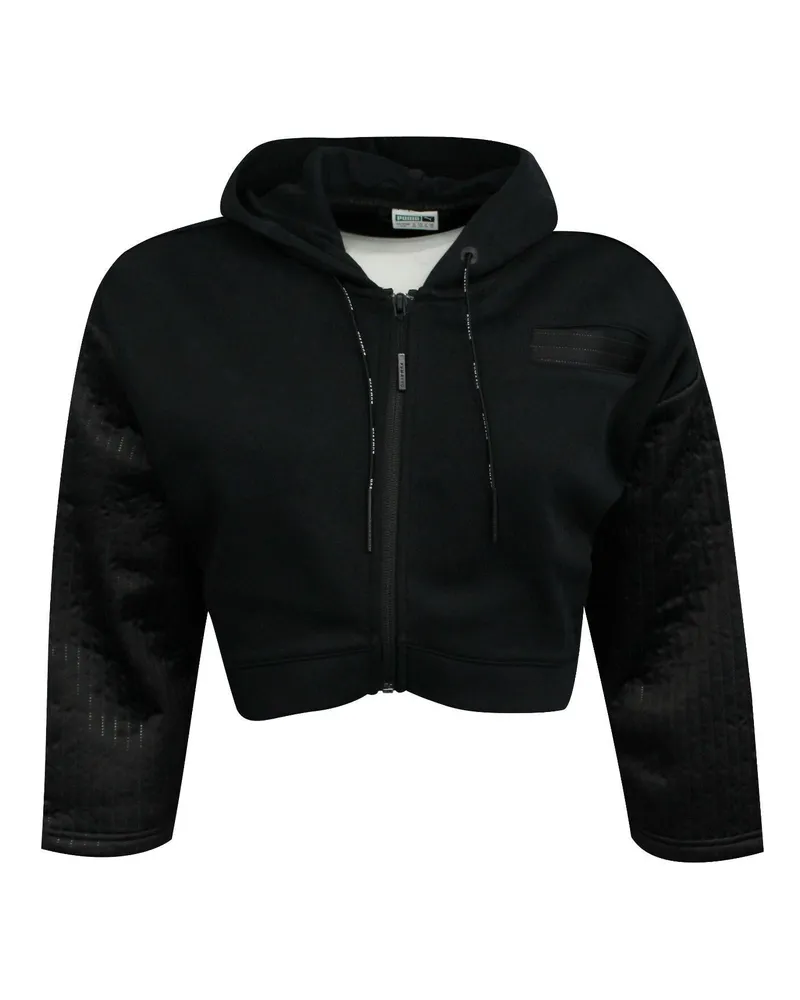 Puma Evolution Damen-Trainingsjacke in Schwarz Schwarz