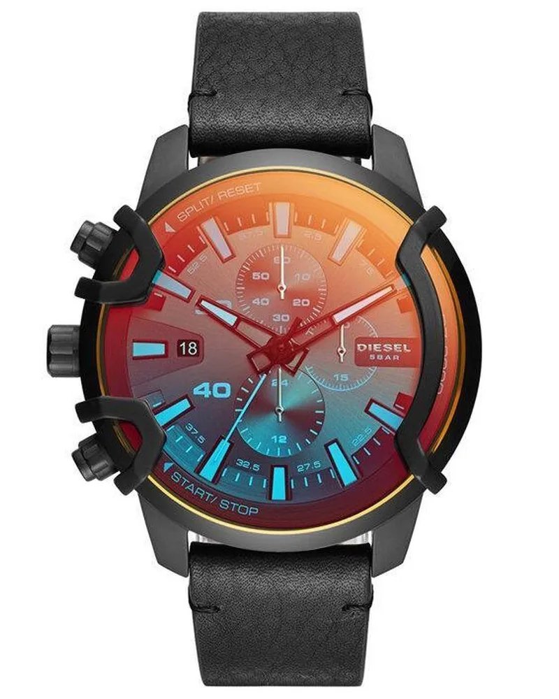 Diesel DZ4519 Chronograph Griffed Herrenuhr Schwarz