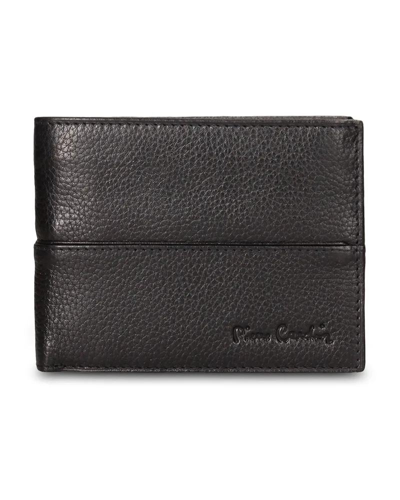 Pierre Cardin Geldbörse für Herren - Schwarz Schwarz