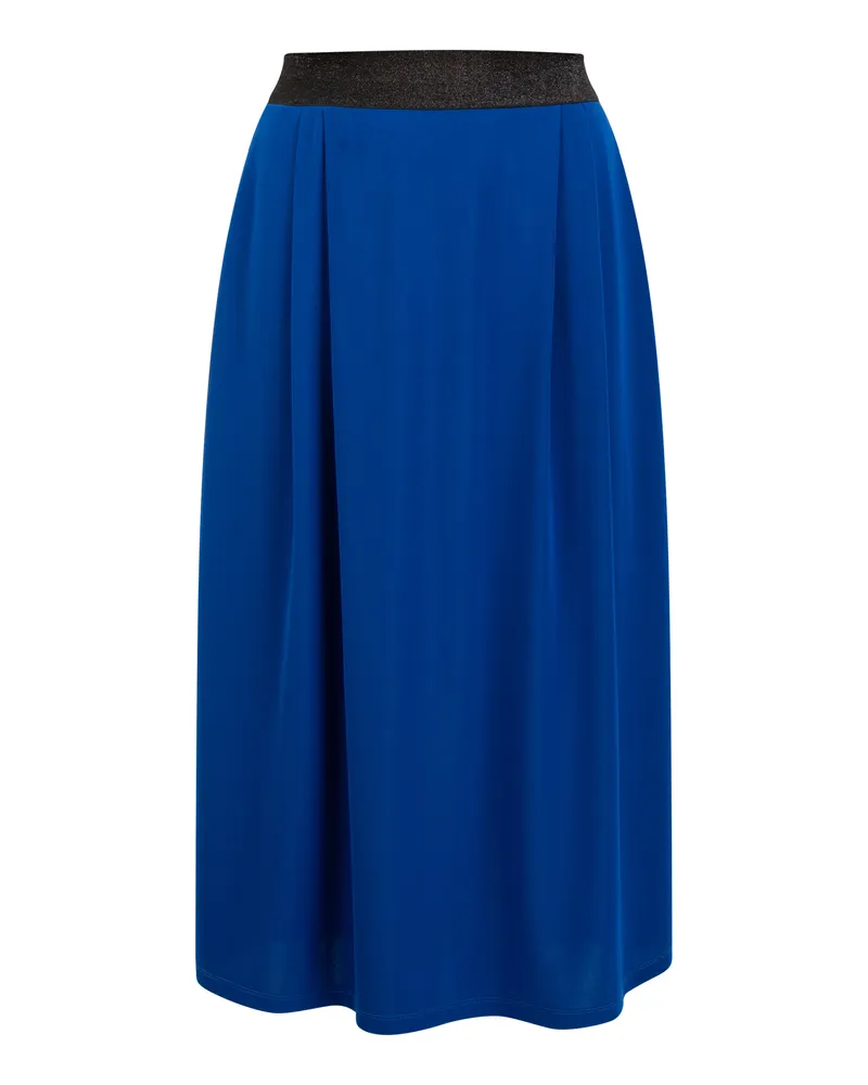FAINA Midirock für Damen - Blau Blau