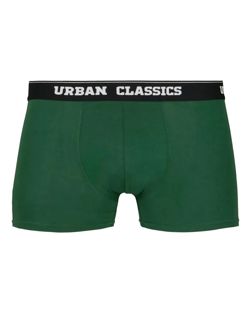 Urban Classics Boxershorts für Herren(3er-Pack) (Dunkelgrün/Schwarz Grün
