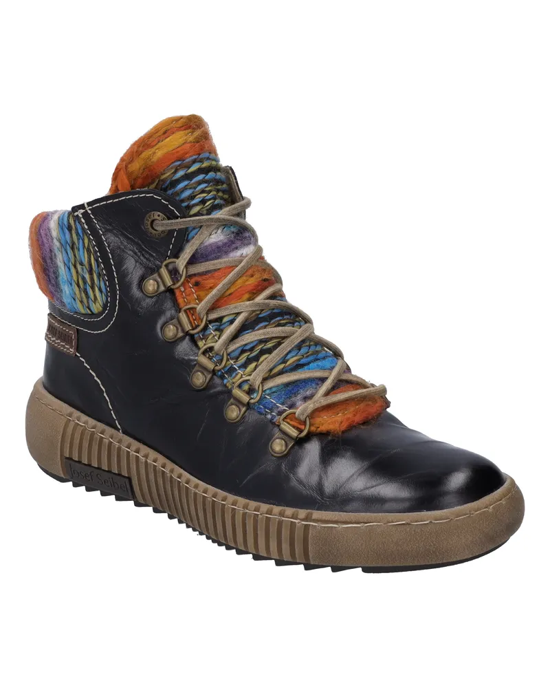 Josef Seibel Maren 06 | Stiefelette für Damen | Schwarz Maren 06, schwarz-multi Schwarz