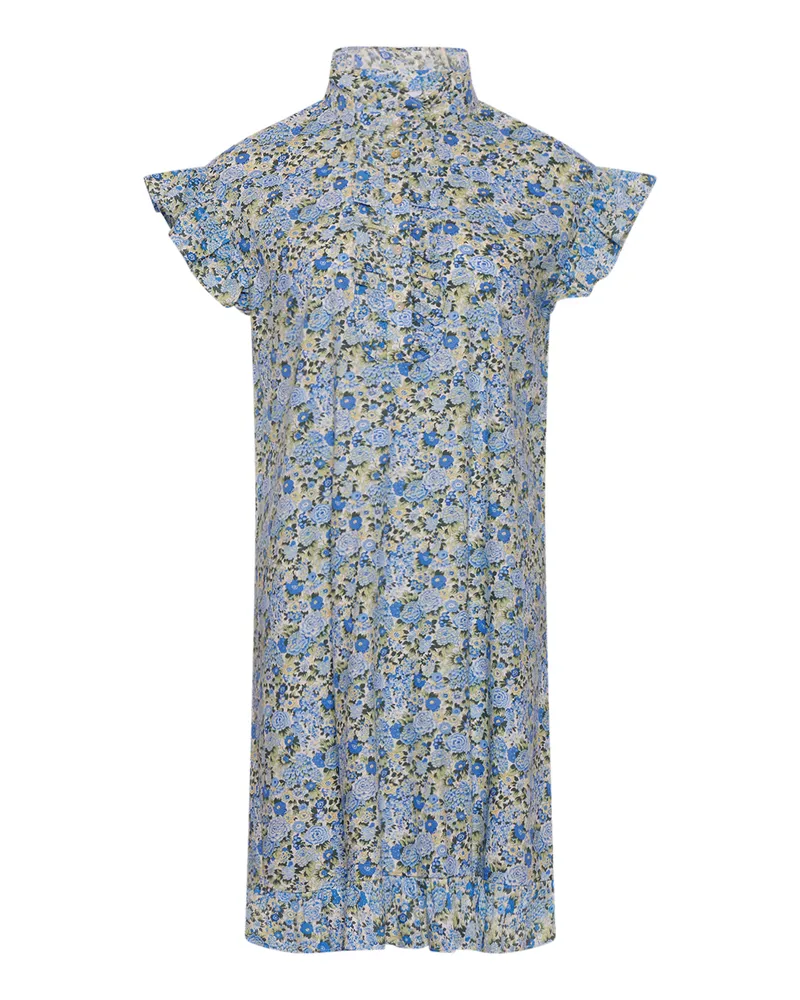 NOELLA Sally Kleid - Blau/Weiß Blau