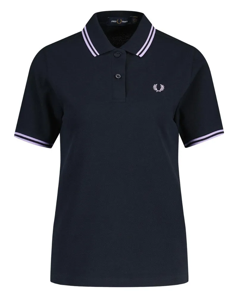 Fred Perry G3600 Retro-Twin-Tipped Poloshirt - Marineblau Marineblau