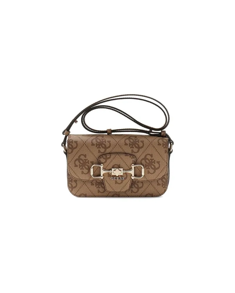 Guess Umhängetasche Latte Logo Taupe