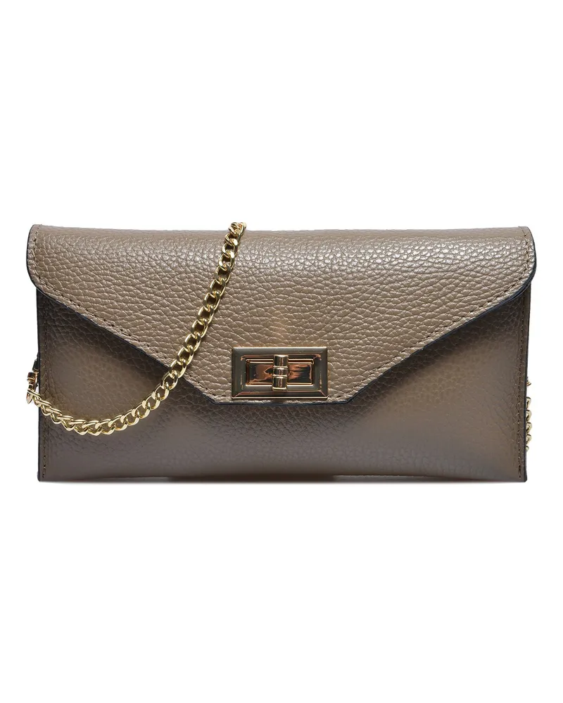 Isabella Rhea MUD Rindsledertasche Beige