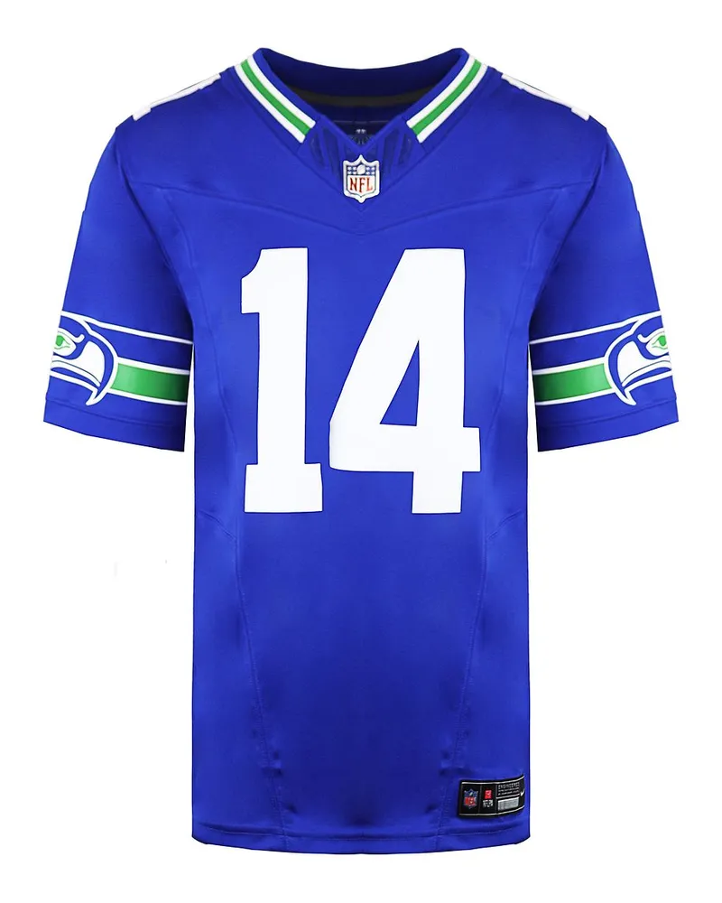 Nike NFL Seattle Seahawks 14 DK Metcalf Limited Edition Herrentrikot Blau
