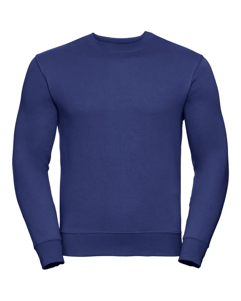 Russell Athletic Russell Herren Authentic Sweatshirt, schmaler Schnitt (Königsblau Marineblau