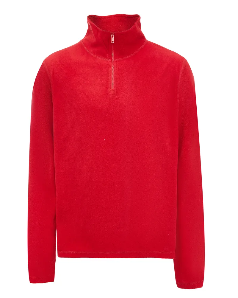 DreiMaster Fleecepullover für Herren - Rot Rot