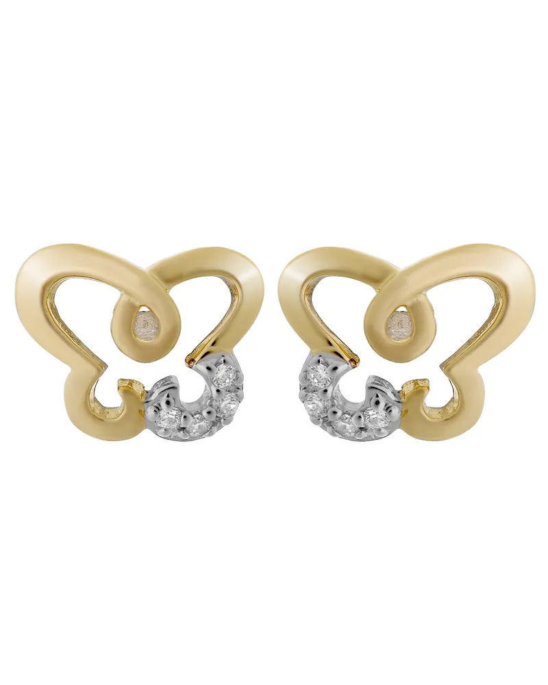 Orphelia Joya' Ohrstecker für Damen aus 925er Sterlingsilber - Silber/Rosé ZO-7088/1 Silber