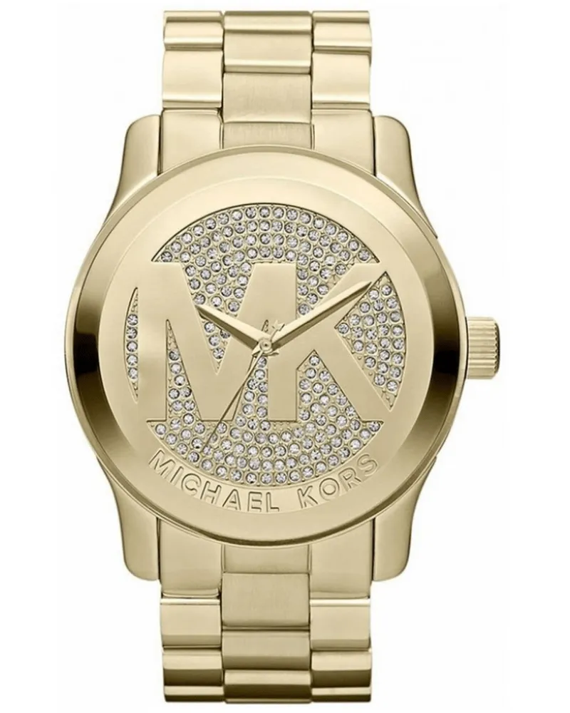 Michael Kors Runway MK5706 45 mm Gold Damen Uhr Gold