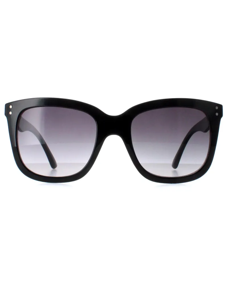 Calvin Klein CK22550S 001 glÃ¤nzende schwarz-graue Sonnenbrille mit Farbverlauf Schwarz