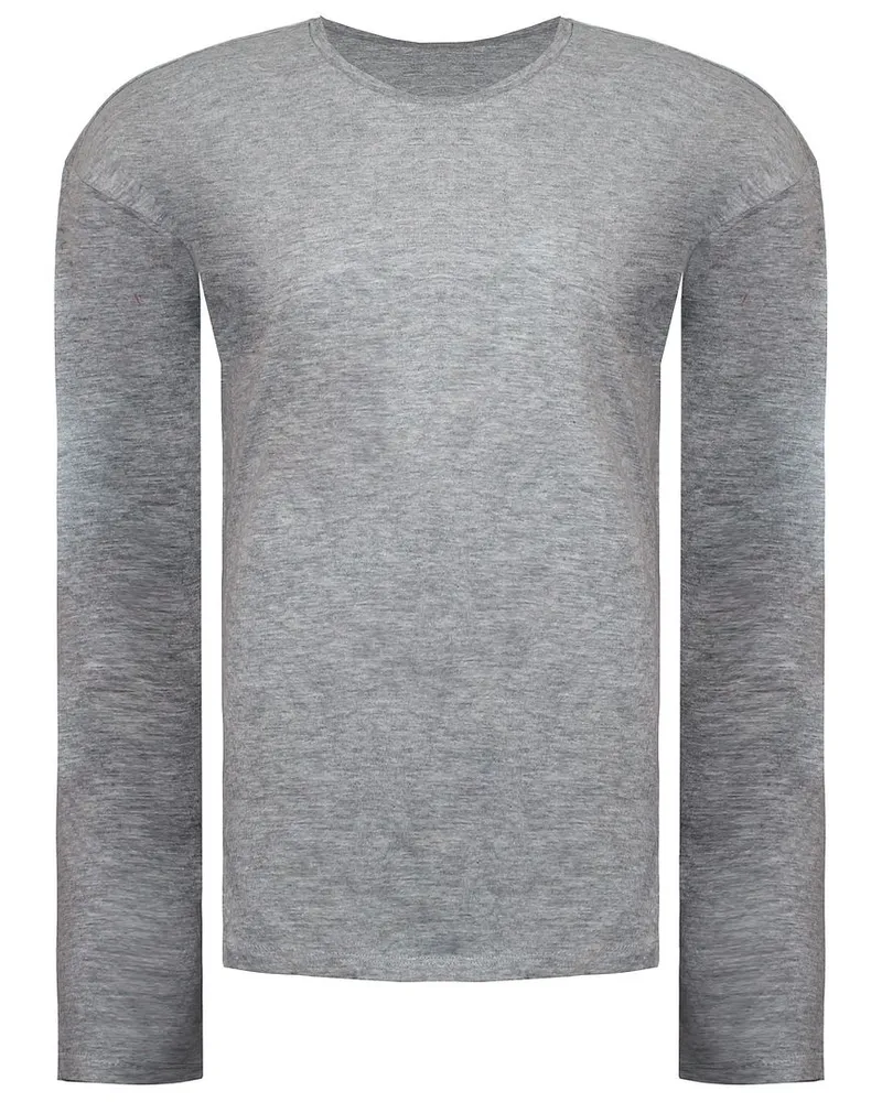 Diadora Plain Womens Grey Top Grau
