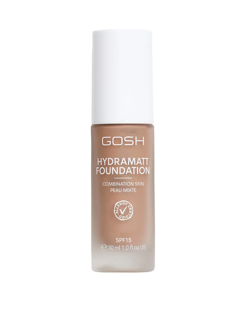 Gosh Copenhagen Hydramatt Make-up-basis Spf15 #01-mitteldunkelrot 30 ml 