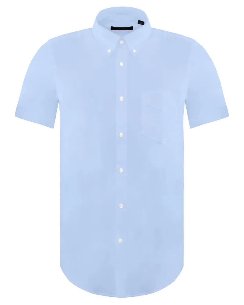 Ben Sherman Oxford Herrenbluse Blau Blau