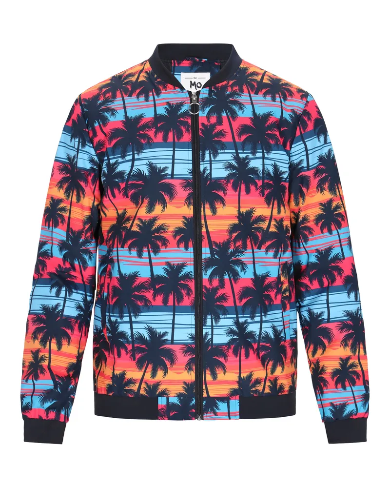 My Mo Jacke Männer rot mehrfarbig Rot