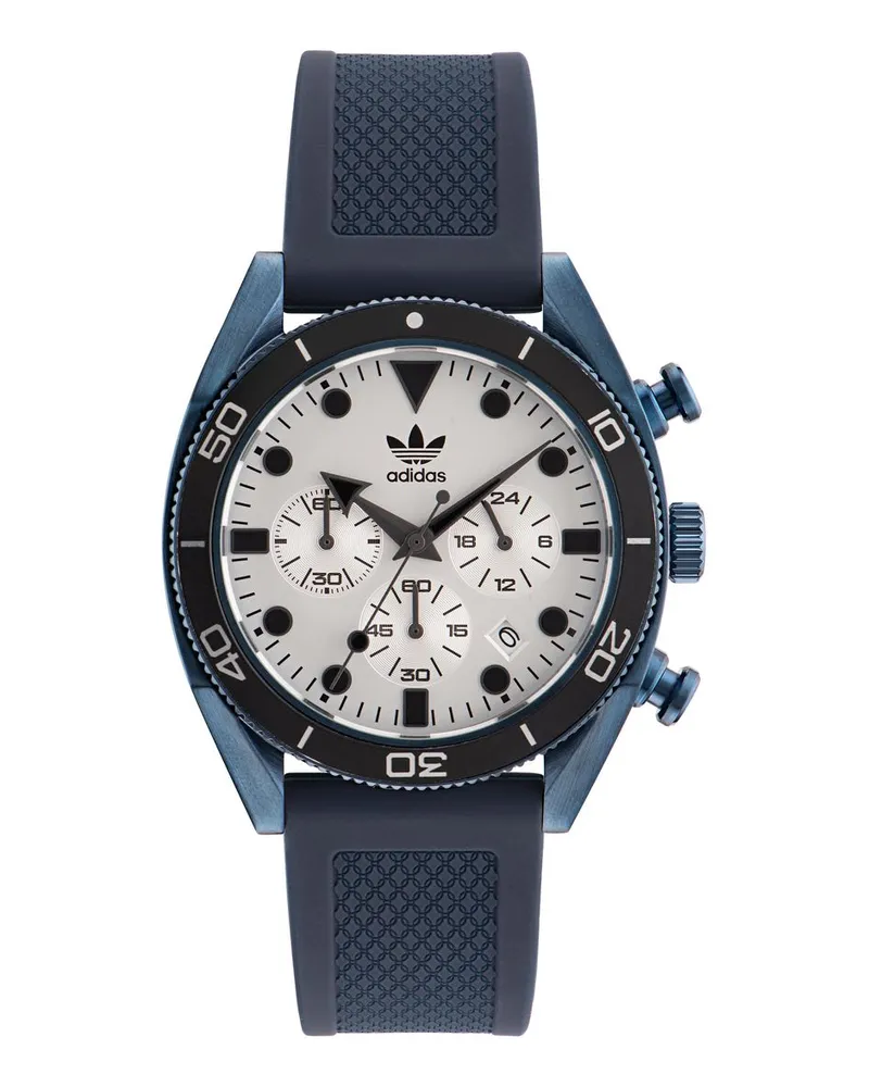 adidas Edition Two Chrono Unisex Blau Uhr AOFH23004 Blau